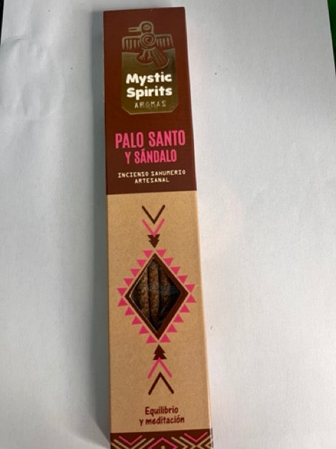 Incienso Palo santo y sándalo