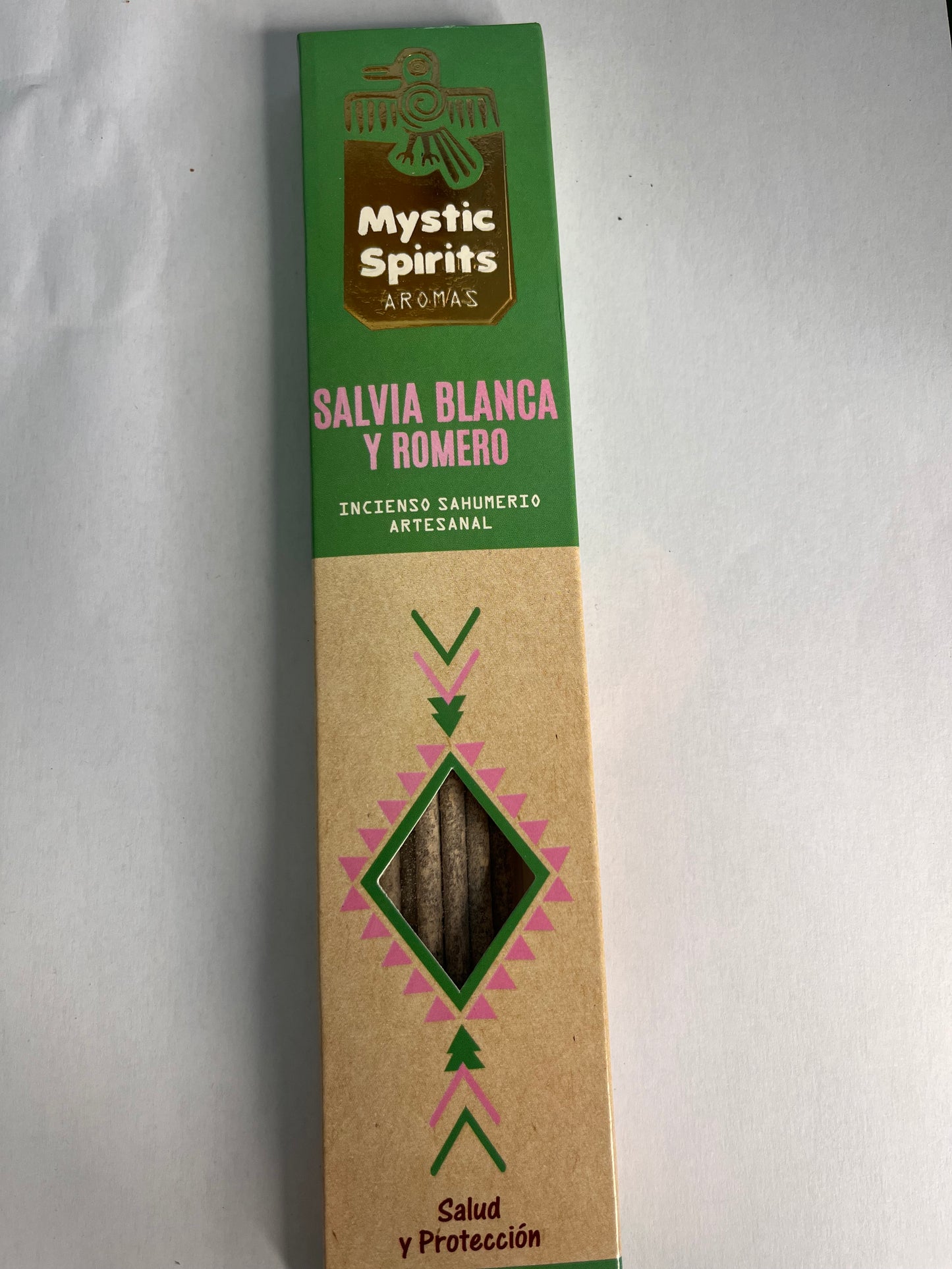 Incienso Salvia blanca y Romero