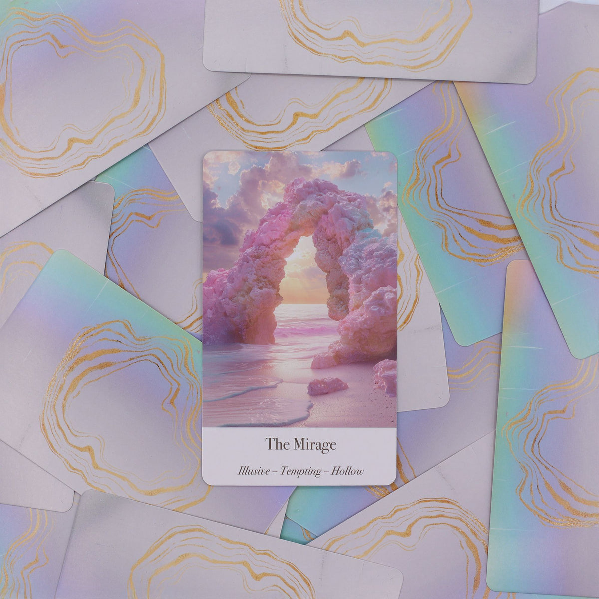 Cartas de Oráculo de Aguas Etéreas - Sirenas y Luz de la Luna