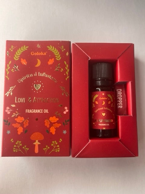 Aceite espiritual amor y atracción