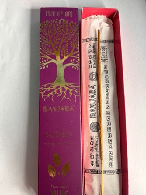 Incienso Árbol Kabbalah