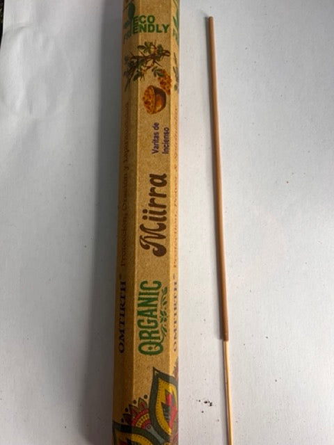 Incienso Mirra organico