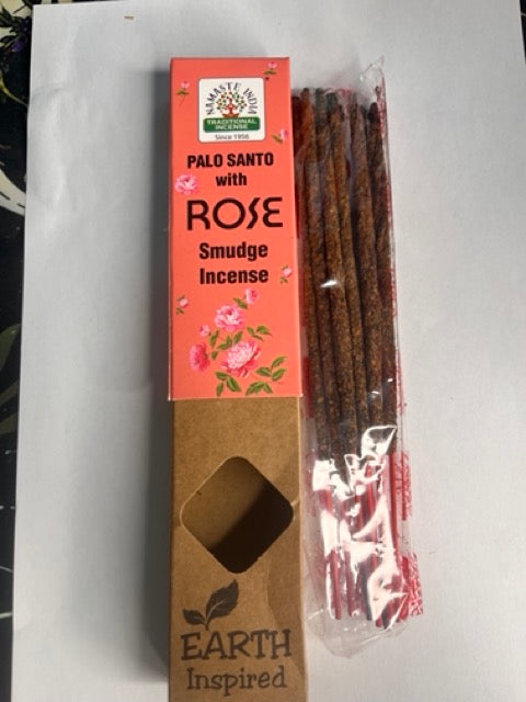 Incienso Palo Santo y Rosas