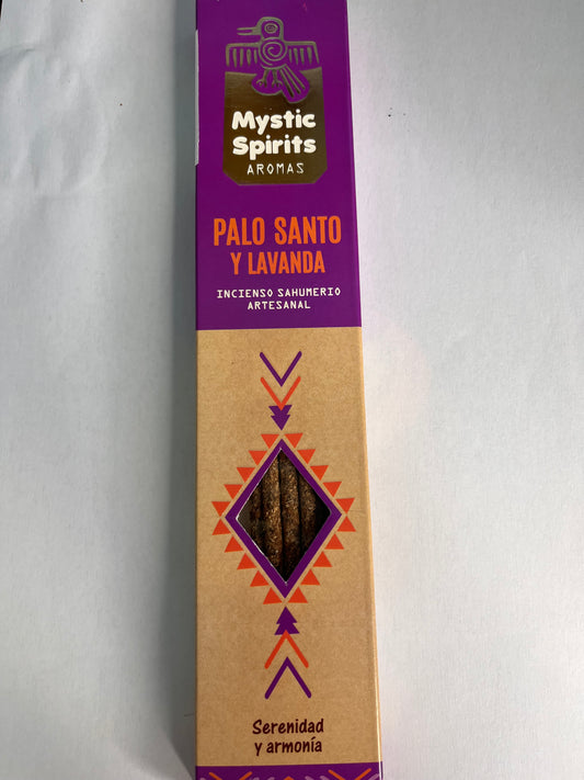 Incienso Palo Santo y Lavanda