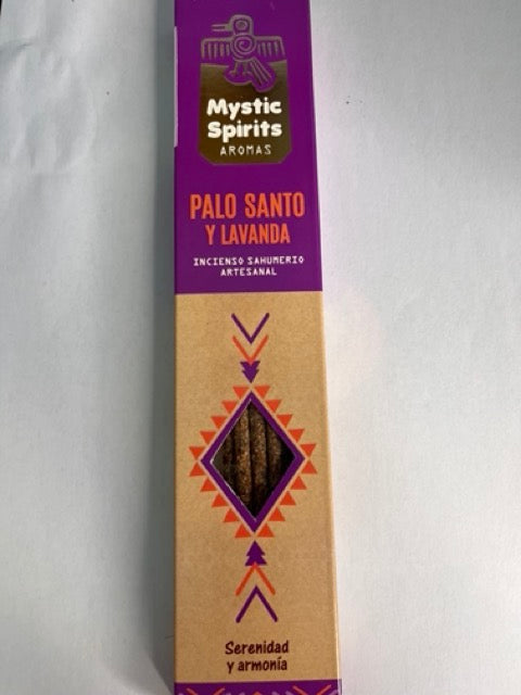 Incienso Palo Santo y Lavanda