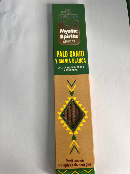 Incienso Palo Santo y Salvia Blanca