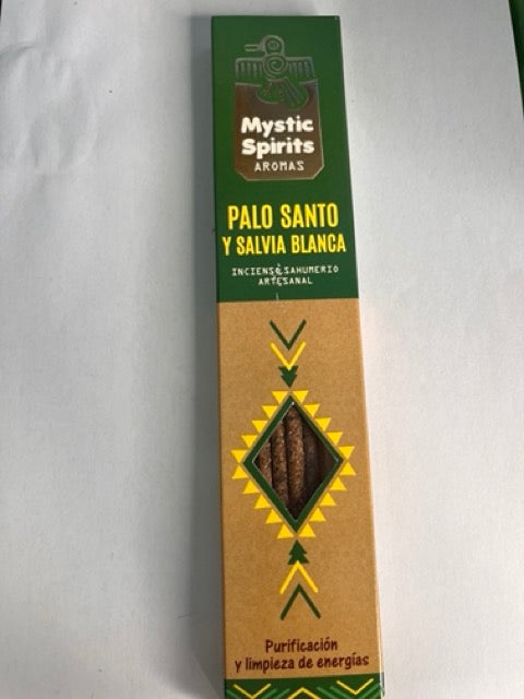 Incienso Palo Santo y Salvia Blanca