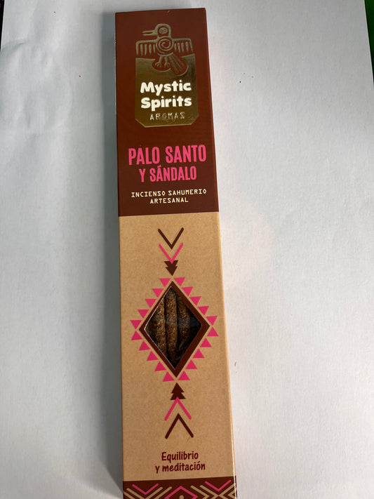 Incienso Palo santo y sándalo