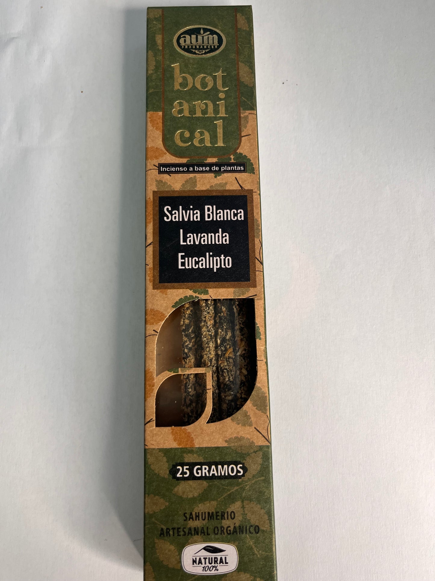 Incienso Salvia blanca, Lavanda y Eucalipto