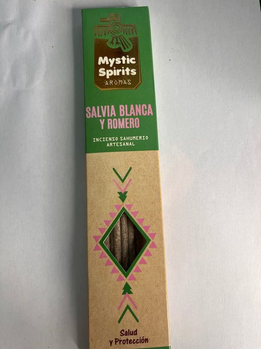 Incienso Salvia blanca y Romero