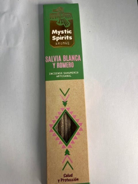 Incienso Salvia blanca y Romero