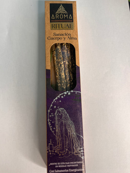 Incienso sanación cuerpo y alma